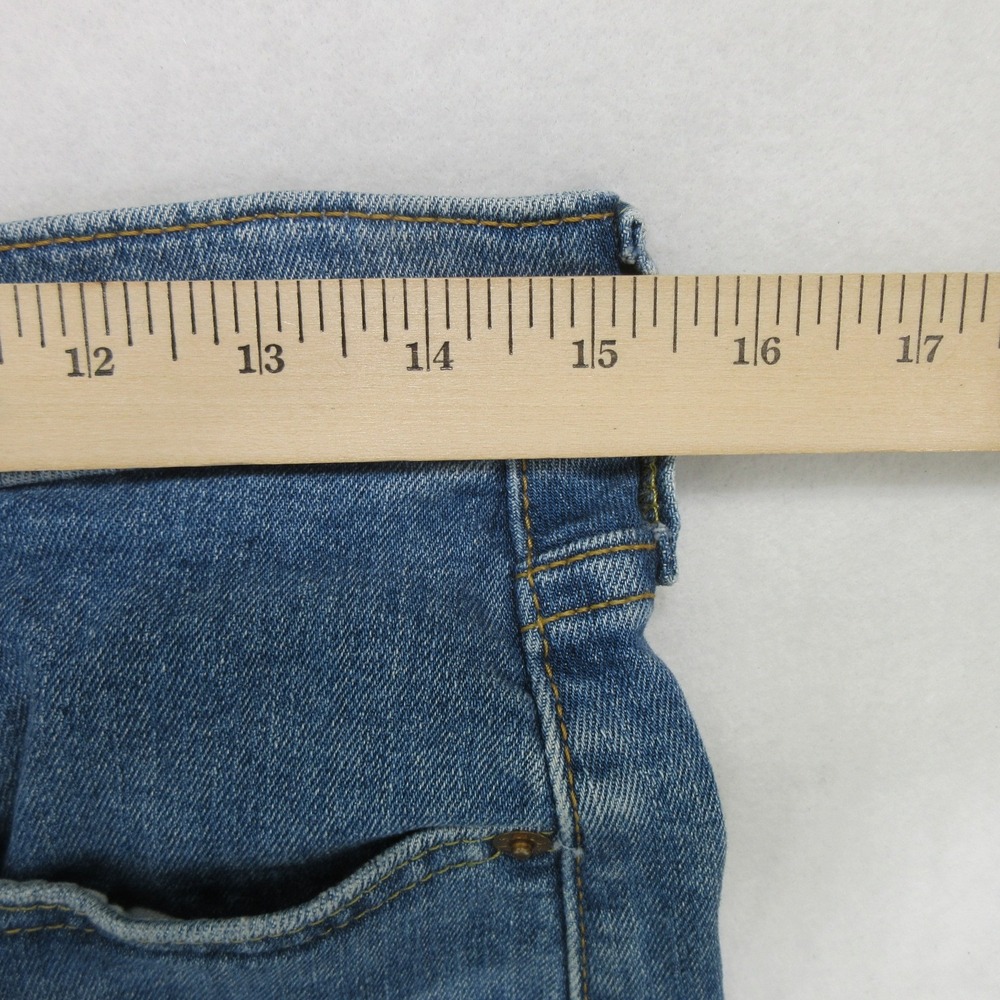 Levi's Men's Jeans 30X29 (TagW31 L30) Skinny Taper Blue Denim Medium Wash - Picture 4 of 12